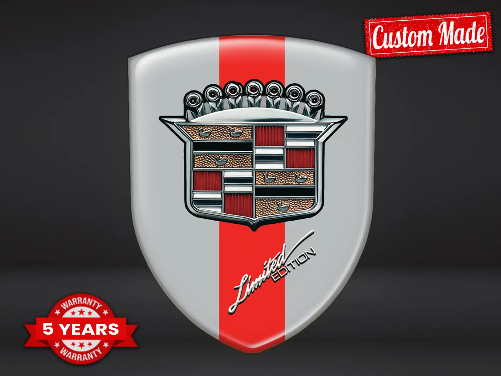 Cadillac Domes Aufkleber Racing Stil Custom Domes Stil